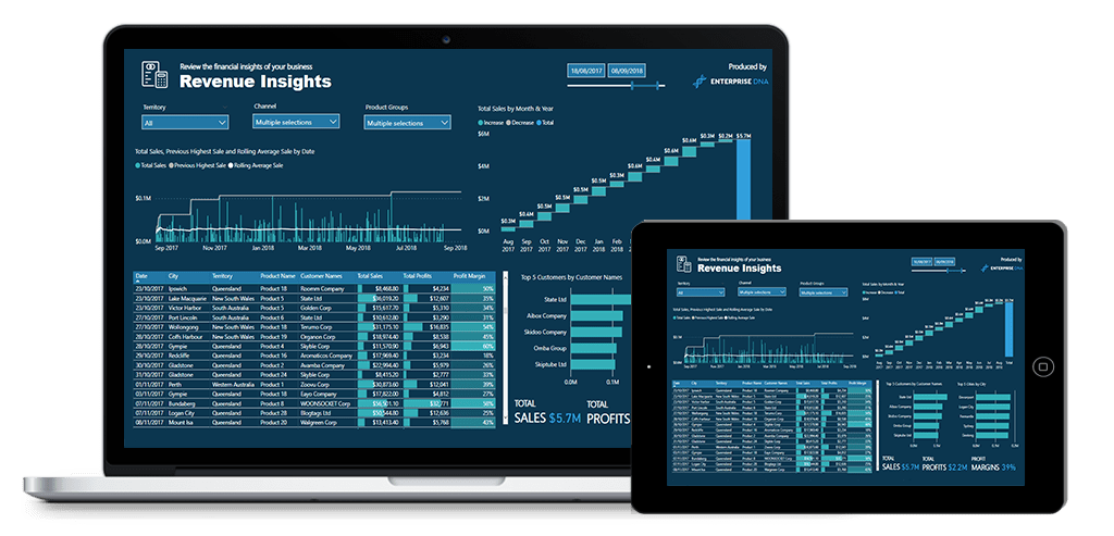 Revenue Insights Laptop Image