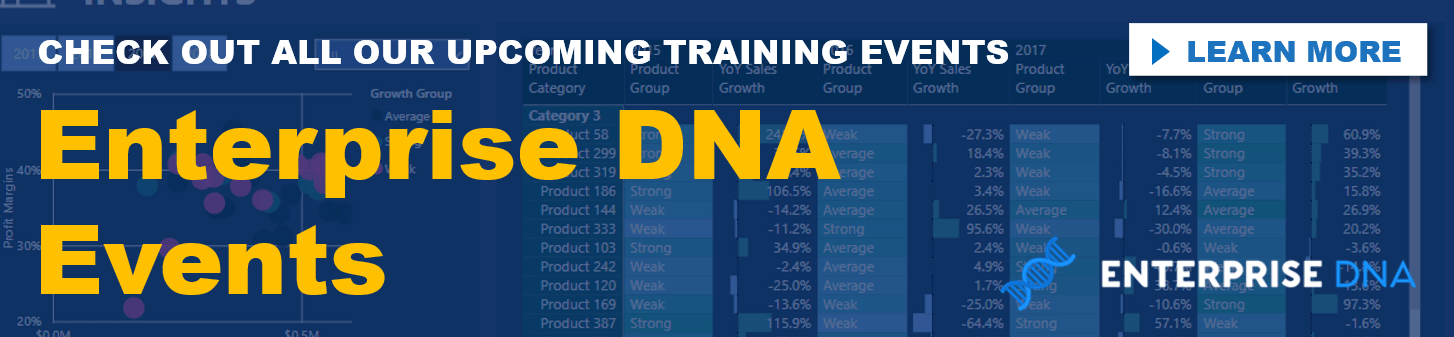 Enterprise DNA Events