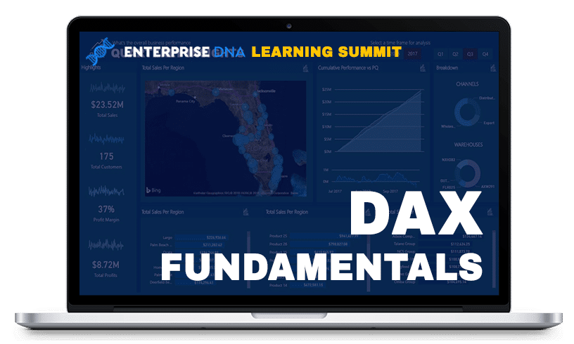 Enterprise DNA Learning Summit DAX Fundamentals Dashboard