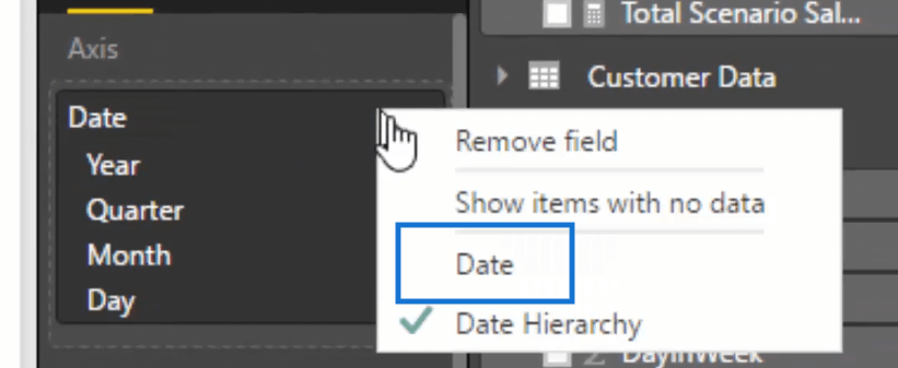 filtering the data by date