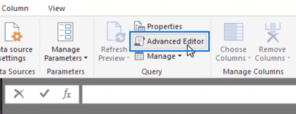 advanced editor