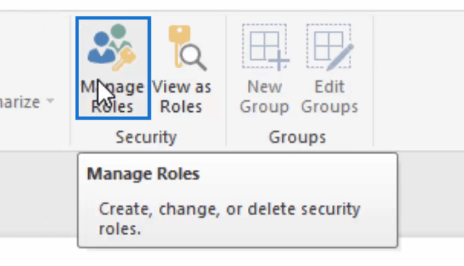 manage roles