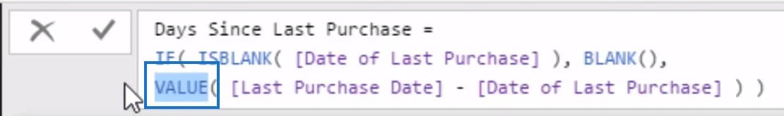 purchase date in power bi