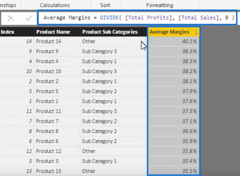 3 calculated column2