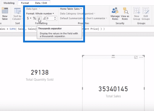 Calculated Columns and Measures