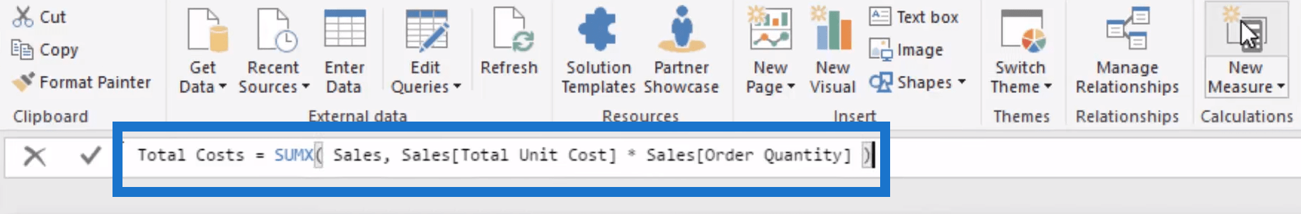 Sensitivity Analysis Logic Using DAX in aPower BI 3