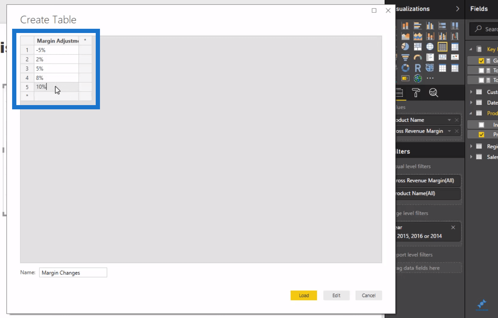 4.02 Sensitivity Analysis Logic Using DAX in Power BI 8