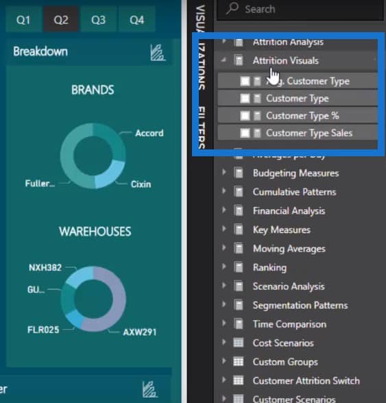 Power BI data modelling