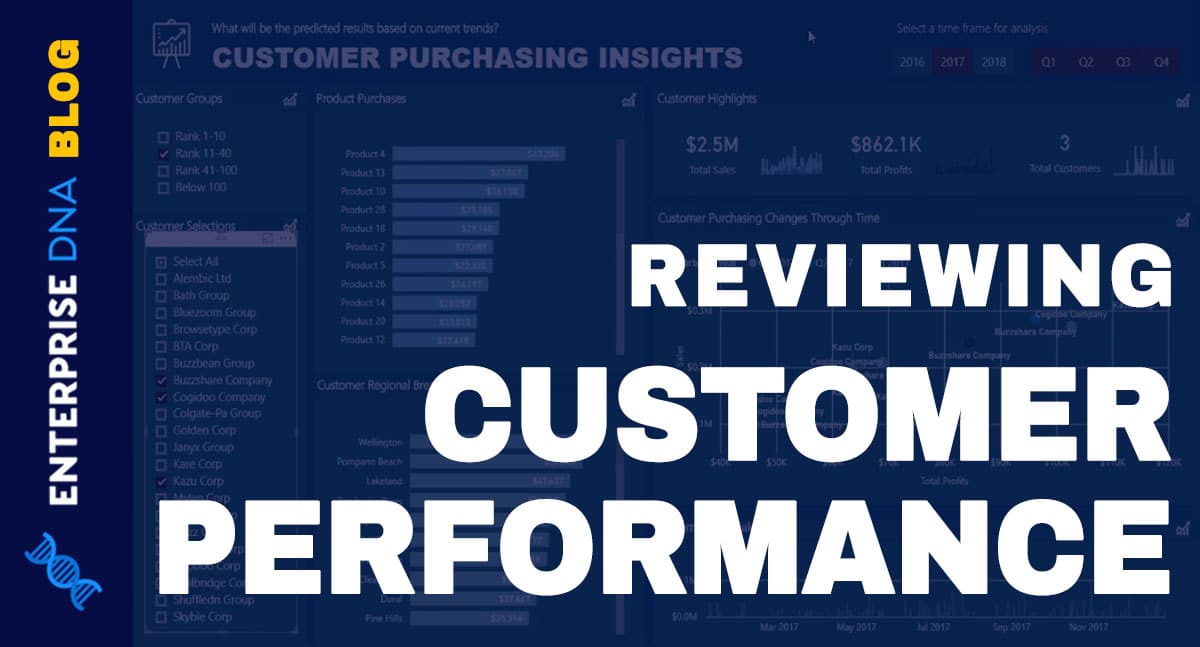 How we can create some compelling customer analysis overtime Power BI Video Tutorial