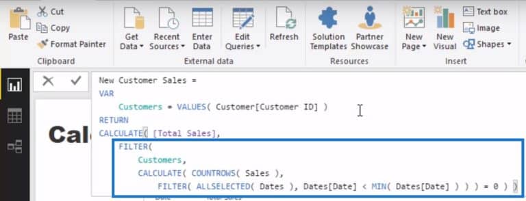 New vs Existing Customers – Advanced Analytics In Power BI – Master ...