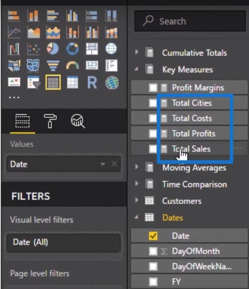 time intelligence in Power BI