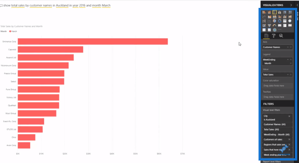 power bi Q&A