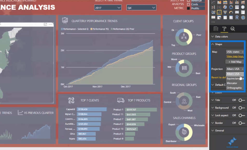 Power BI Shape Map Visualization For Spatial Analysis – Master Data ...