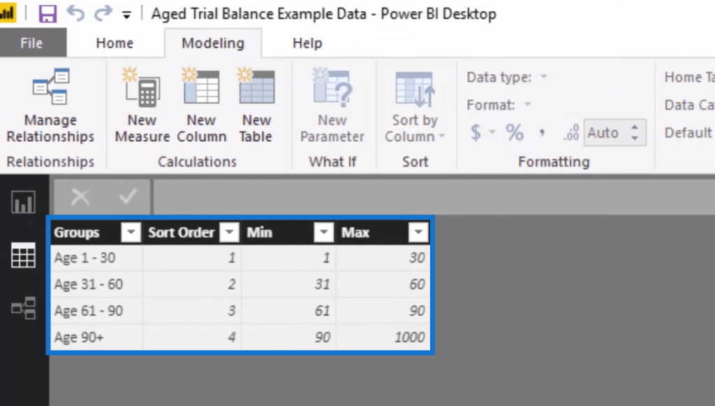 power bi grouping