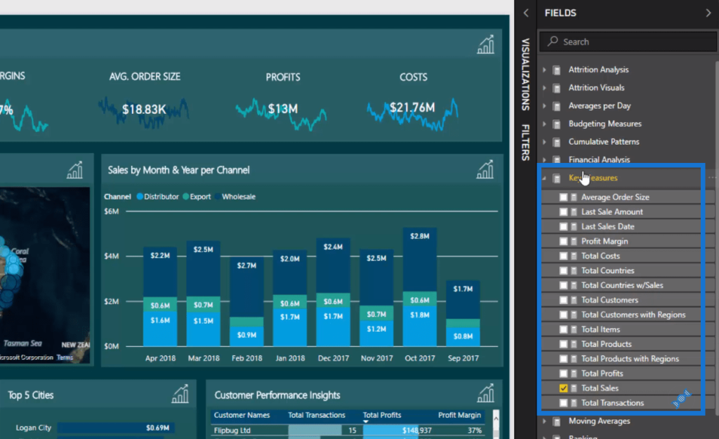 power bi data visualization