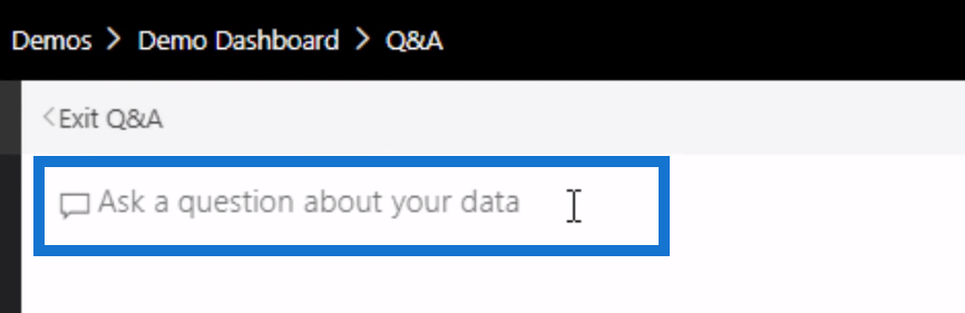 Q&A Power BI