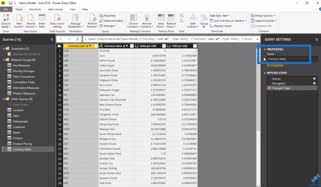 How To Download Exchange Rates Website In Power BI | Enterprise DNA