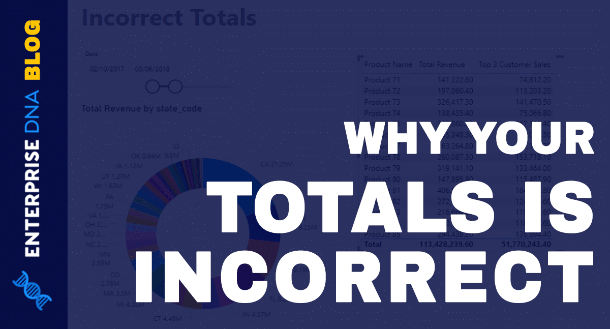 Why Your Total Is Incorrect In Power BI - The Key DAX Concept To Understand
