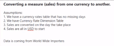currency conversion table