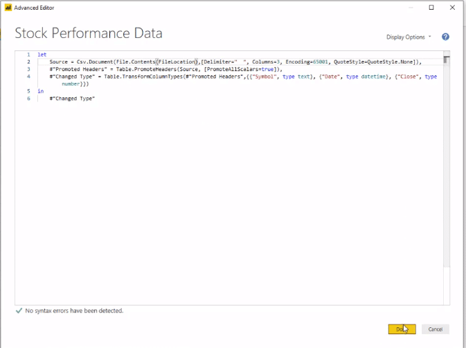 parameter in Power BI