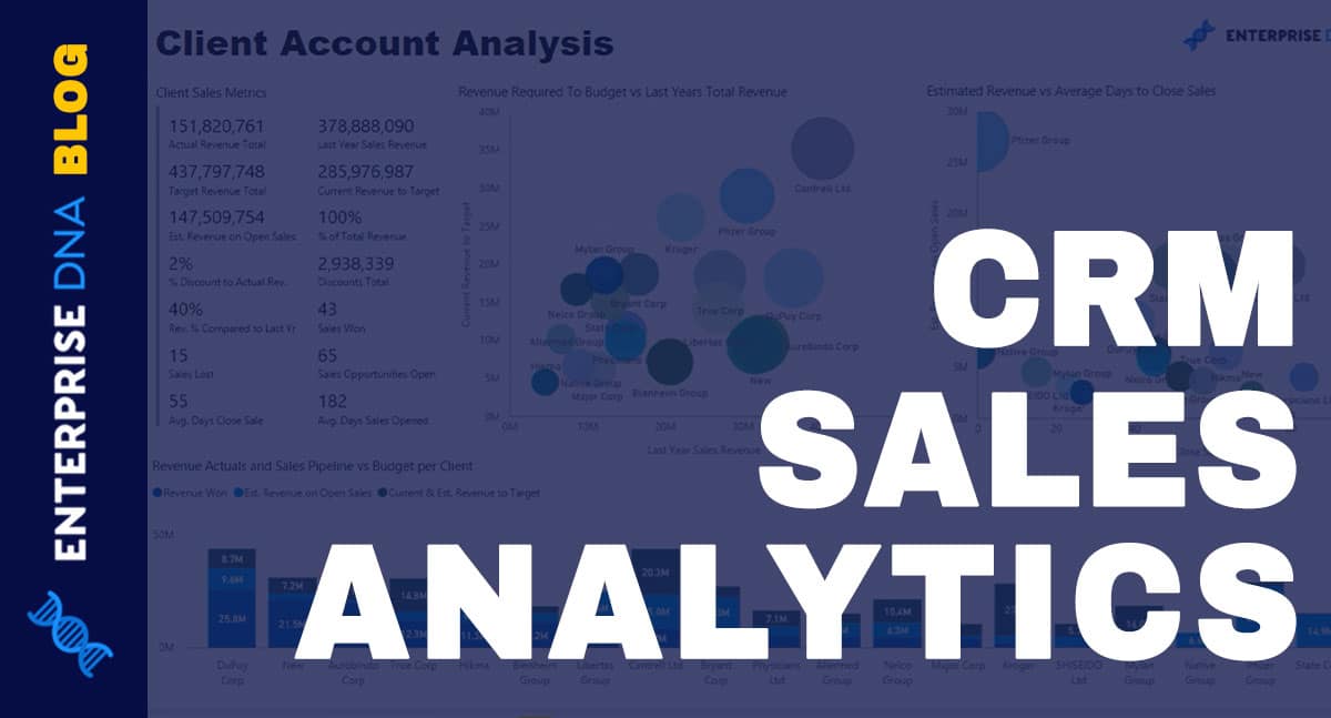 CRM Sales Analytics In Power BI