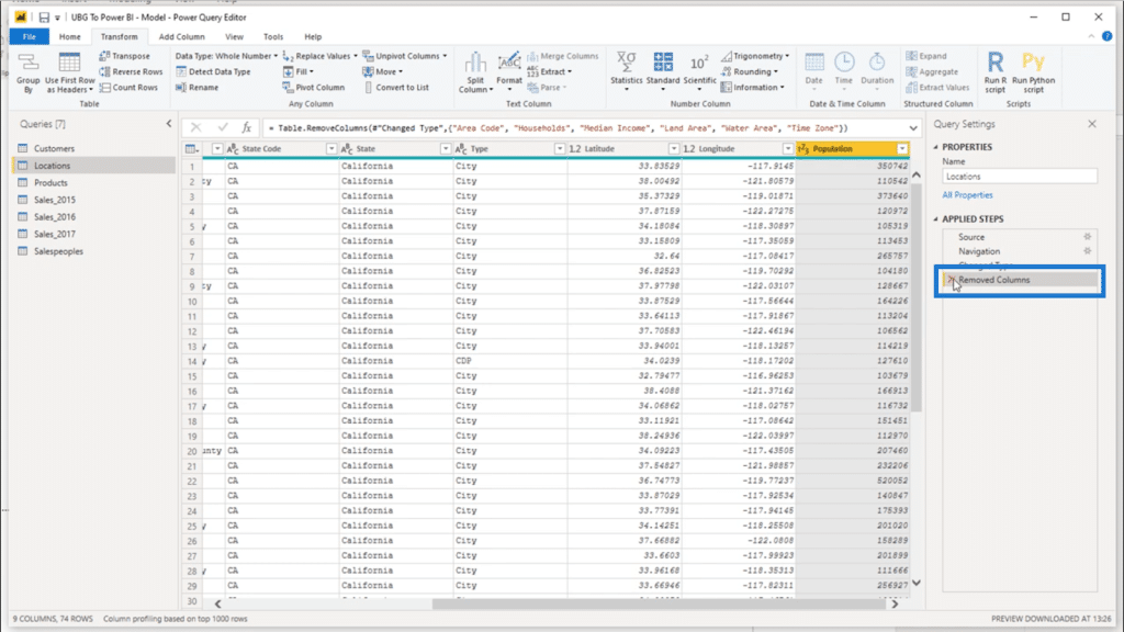 Simple Power BI Transformations For More Optimized Data – Master Data ...