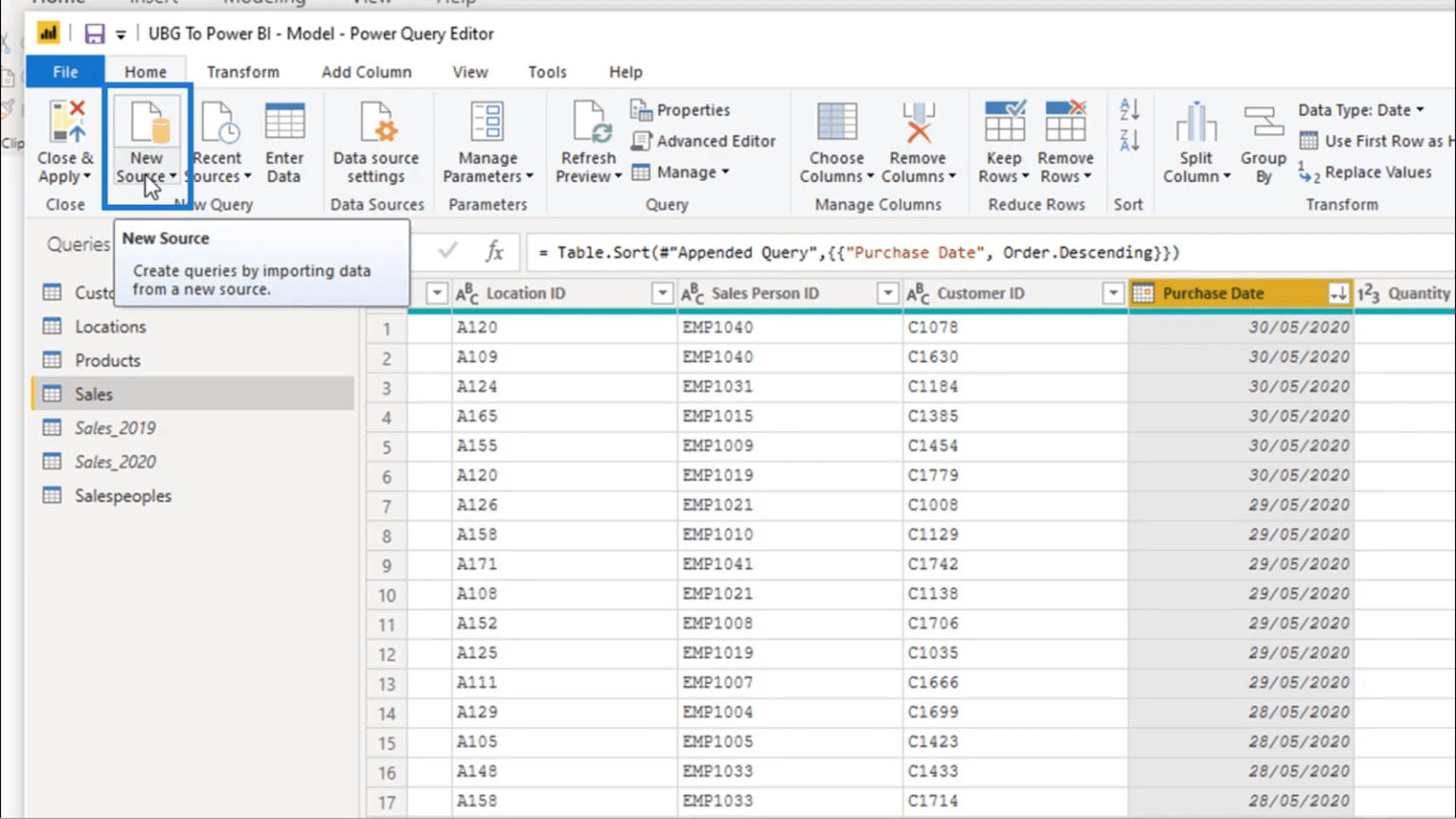 Creating A Date Table In Power BI – Master Data Skills + AI