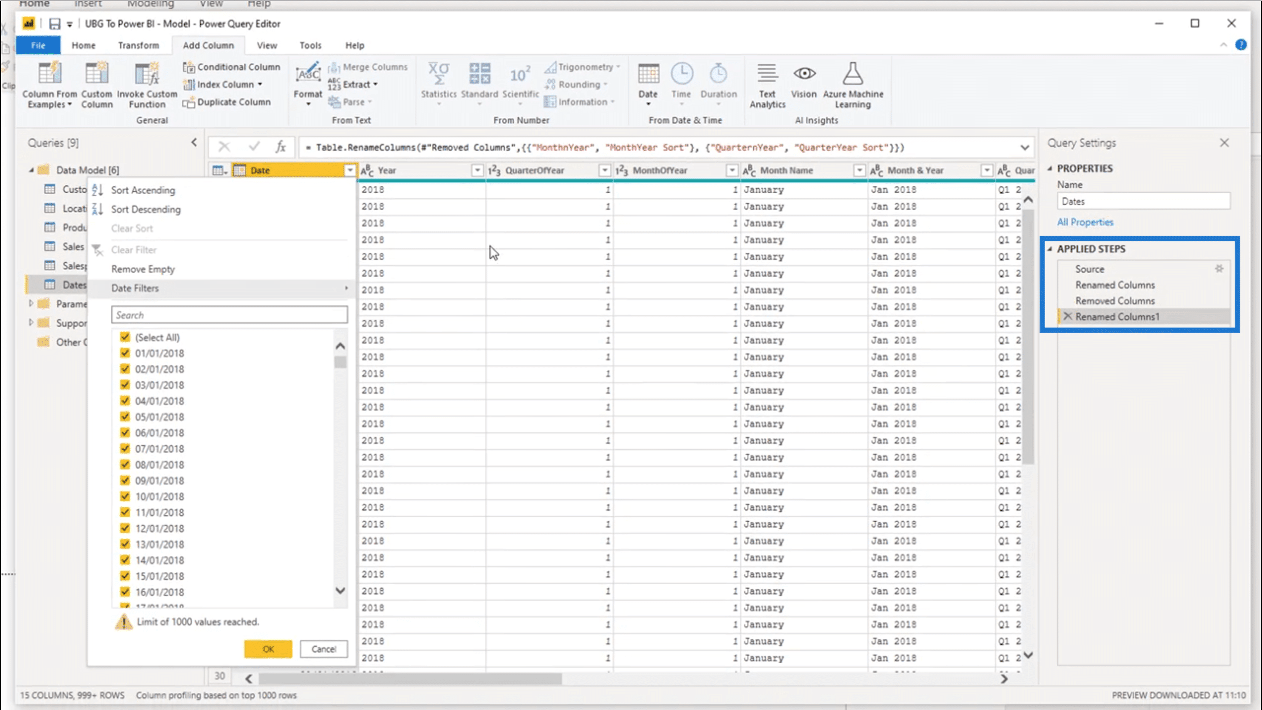 Advanced Data Transformations In Power BI - Query Editor Tutorial