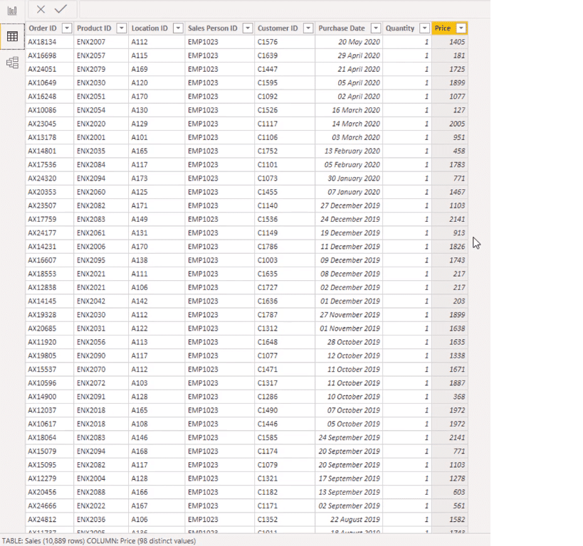 calculation in power bi