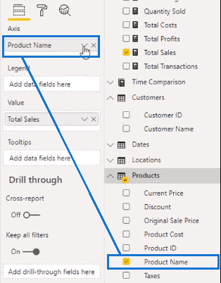 Visualization Options in Power BI