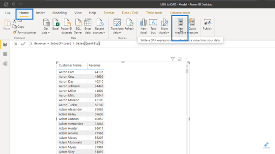 Power BI Calculated Column vs Measure: A Comparison – Master Data ...