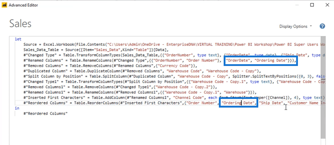 Beginners' Guide To The M Query Language In Power BI | Enterprise DNA