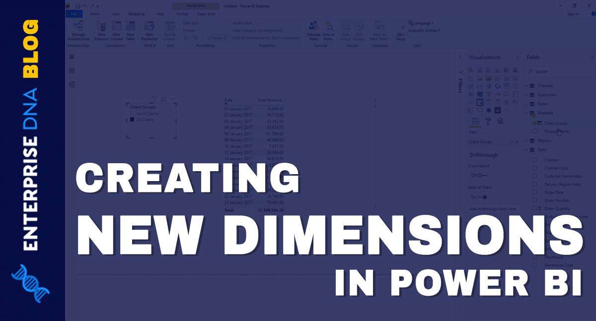 Building Data Dimensions In Power BI