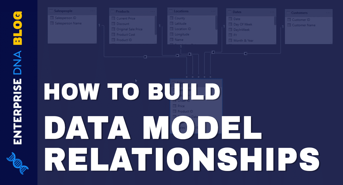 Building Your Data Model Relationships
