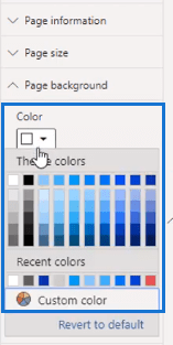 color themes in power bi