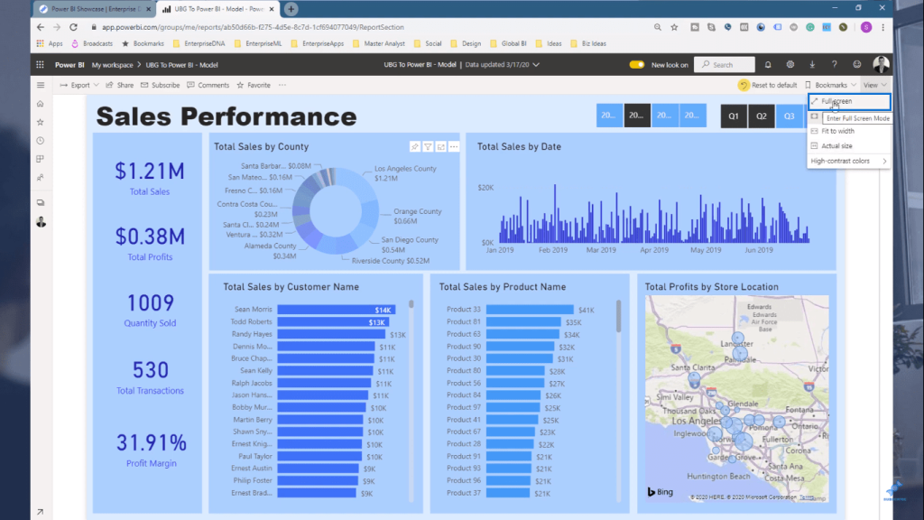 Publish to Power BI