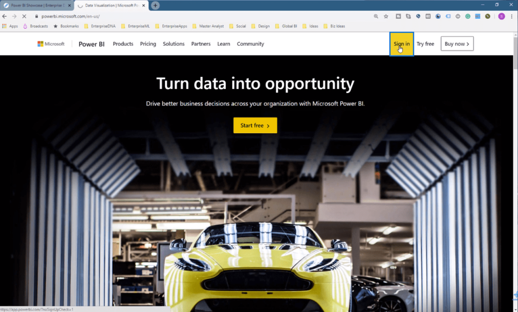 Publish to Power BI