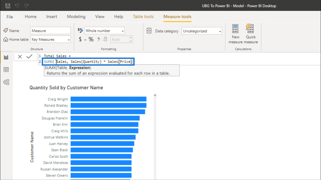 power bi measures