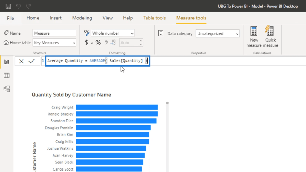 power bi measures