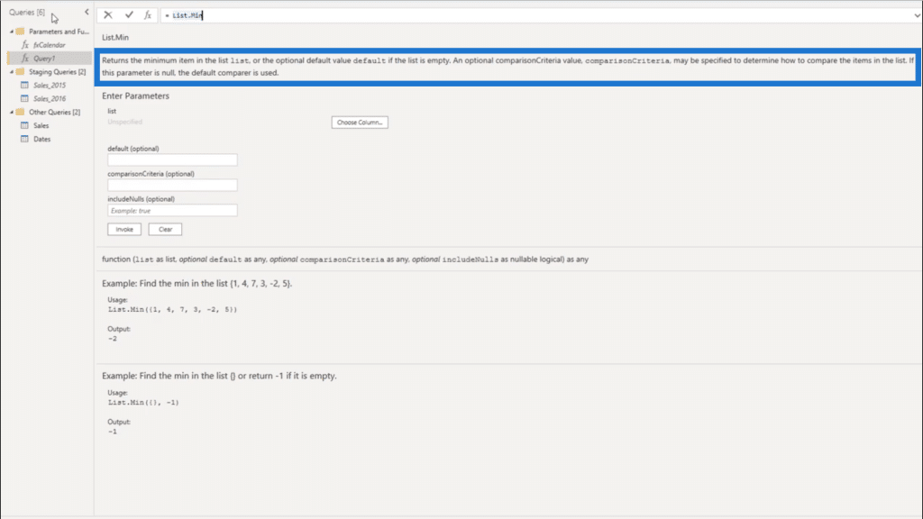 power query date