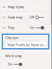 Visualization Options in Power BI