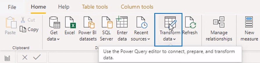 Visualization Options in Power BI