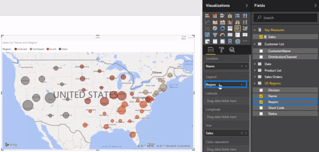 sales report power bi