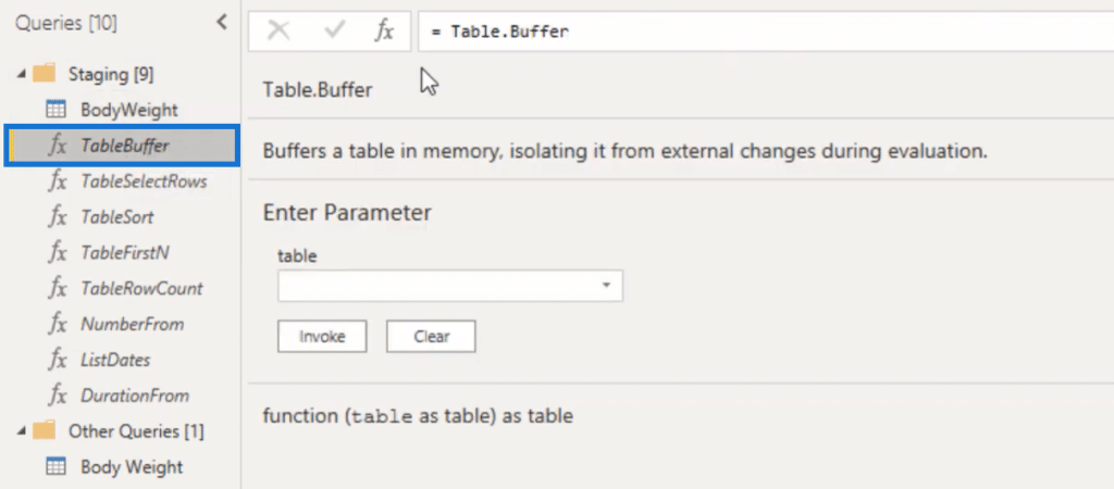 power query formula