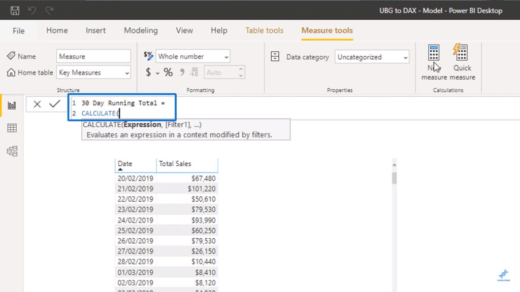 Creating New Measure for CALCULATE - Evaluation Context