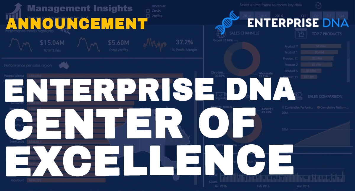 Announcing Enterprise DNA’s Center of Excellence