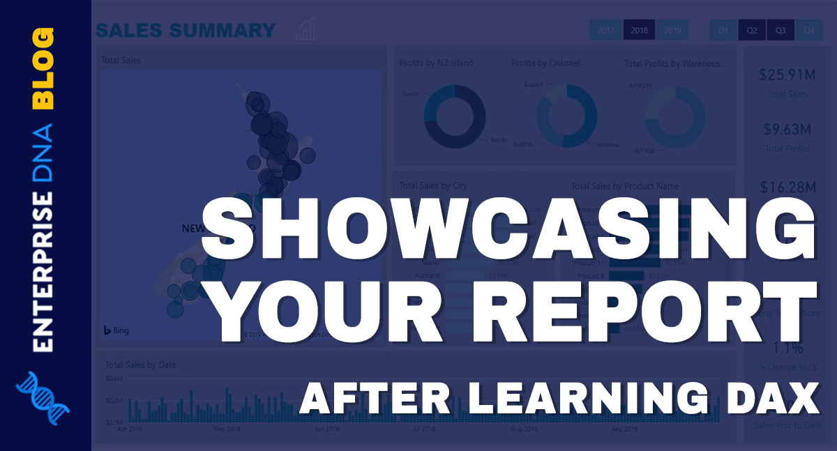 Showcase Report In Power BI Using DAX Techniques