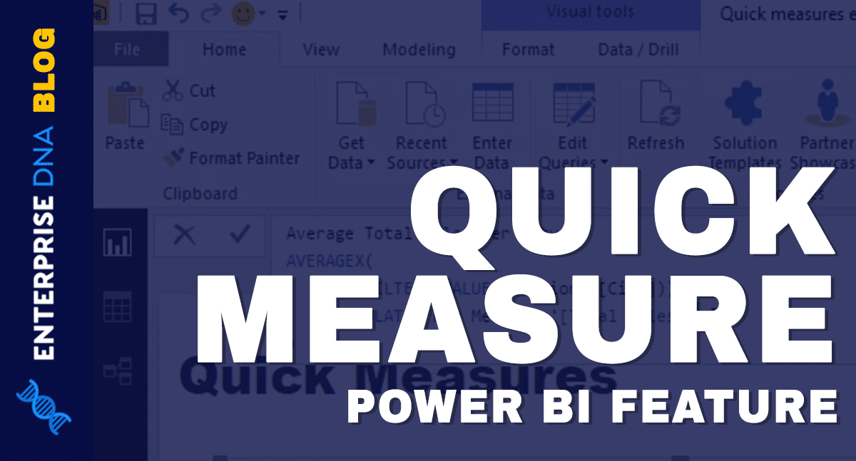 Power BI Quick Measure Feature