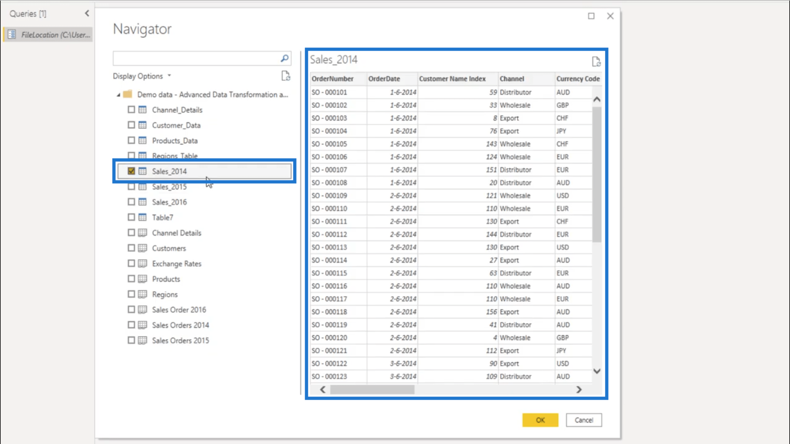 Practice Dataset In Power BI - Keep Your Sample Data Dynamic