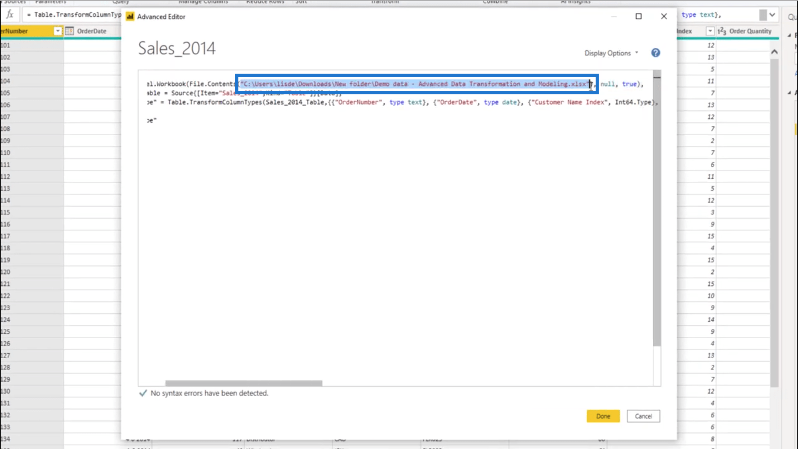 Practice Dataset In Power BI - Keep Your Sample Data Dynamic